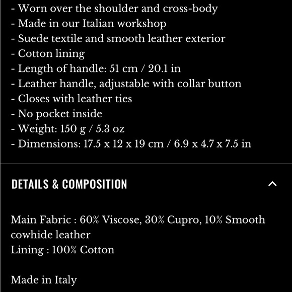 Sézane Farrow Micro Bag - Picture 7 of 7